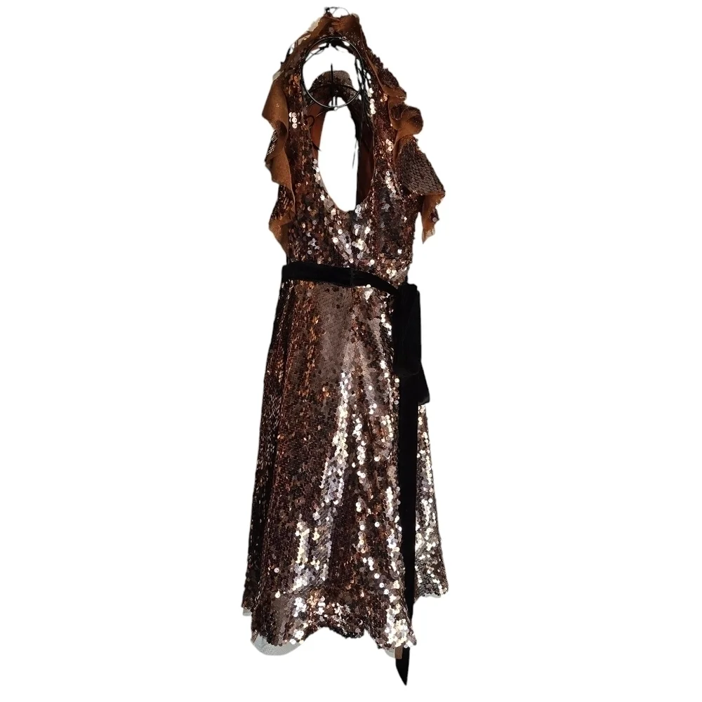🌻Free People Tribeca Siren Sequin Dress, Size 4